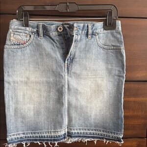 Diesel Blue Denim Skirt